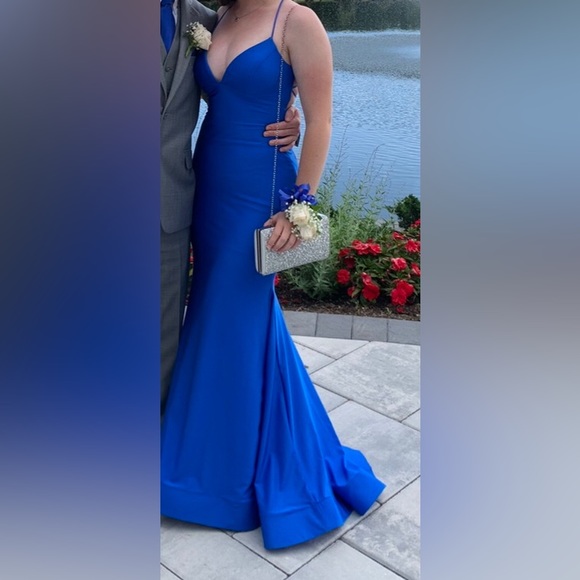 blue graduation dresses Light Lace Dress Mermaid Long Formal Dress – MyChicDress Designer Childrenswear Beloved By Size:14L race-day